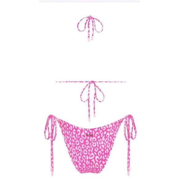 TRIANGLE VINCA Pink Leopard w/ matching bag 💕 NWT - Picture 6 of 9